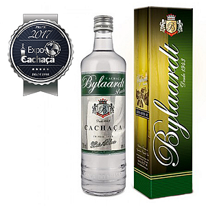 CACHAÇA PRATA BYLAARDT ARMEZANDA EM BARRIL DE CARVALHO 2 ANOS 700 ML