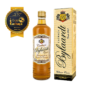 CACHAÇA OURO BYLAARDT  ENVELHECIDA EM BARRIL DE CARVALHO 05 ANOS 700 ML