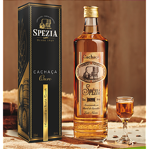 CACHAÇA OURO SPÉZIA ARMAZENADA EM CARVALHO 5 ANOS 700 ML