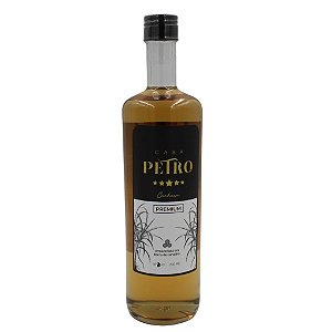 CACHAÇA PREMIUM - CASA PETRO ALAMBIQUE- 700ML - ARMAZENADA 2 ANOS EM CARVALHO
