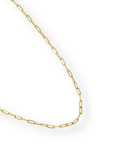 Colar Elos Cartier Folheado A Ouro18k