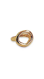 Anel  Orgânico Reese - Banhado Em Ouro18k