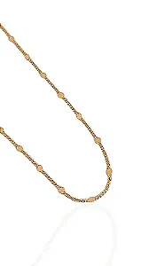 Colar Giulietta 45cm - Banhado Em Ouro18k