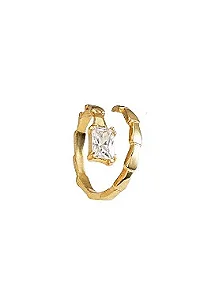 Anel Corner Snake Ajustável - Banhado Em Ouro18k