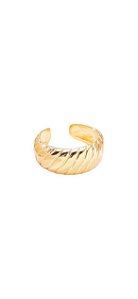 Anel Bold Ajustável - Banhado Em Ouro18k