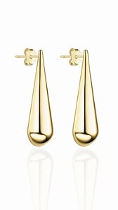 Brinco Donna Gota - Banhado Em Ouro18k