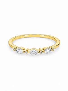 Anel Aparador Liv - Banhado Em Ouro18k