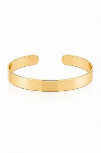 Bracelete Liso Naka - Banhado no Ouro18k