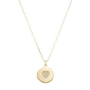 Relicário Eterna- Banhado no Ouro18k