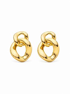 Brinco Elos - Banhado Ouro18k