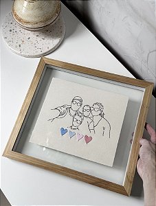 Bordado Eternizando Momentos (Sua foto aqui)