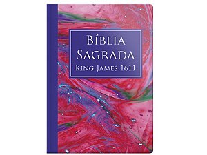 Bíblia King James 1611 - Capa especial Marmorizada