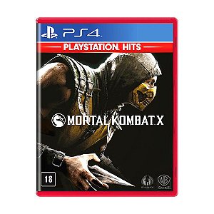 Jogo Mortal Kombat X Mídia Física PS4 (Novo)