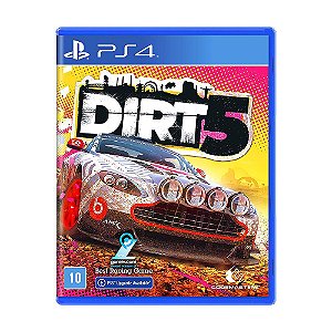 Jogo Dirt 5 Mídia Física PS4 (Novo)