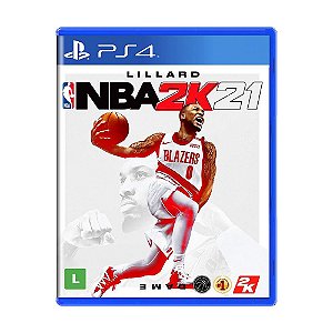Jogo NBA 2K21 Mídia Física PS4 (Novo)