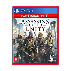 Jogo Assassins Creed Unity Mídia Física PS4 (Novo)