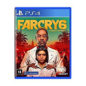 Jogo Far Cry 6 Standard Edition Ubisoft Ps4  Físico