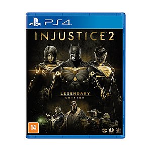 Jogo Injustice 2 Legendary Edition Mídia Física PS4 (Novo)