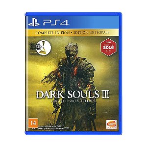 Jogo Dark Souls 3 The Fire Fades Edition Ps4 Mídia Física Lacrado