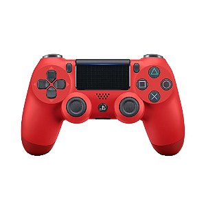 CONTROLE PS4 MAGMA RED SONY