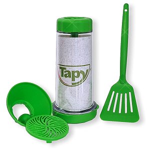 Tapioqueira Tapy Verde com espátula