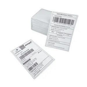 Etiqueta Térmica sem rolo 500 unidades 10x15 (100x150) Resma Branco