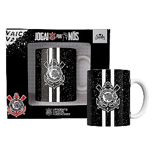 Caneca Do Corinthians 330 mL Presente Para Corinthiano Produto Oficial Licenciado
