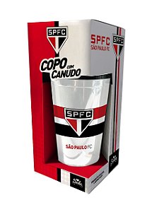 Copo Canudo Do São Paulo 450 mL Produto Oficial Licenciado Presente para São Paulino