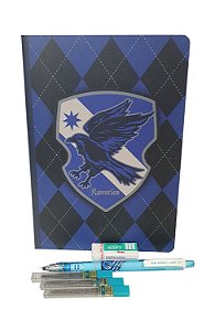 Harry potter Uma Ravenclaw 5 Flexi Caderno Azul