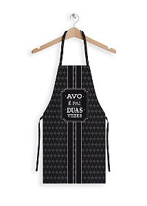 Avental Avô Churrasqueiro Cozinha Presente Para Dia Dos Pais