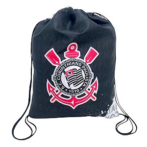 Mochila Sacola - Meu Coração é Preto e Branco