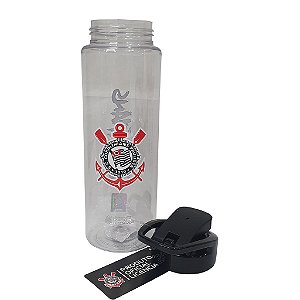 Garrafa Squeeze 750ml Corinthians Timão Academia Esporte
