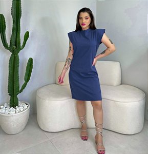 VESTIDO MUSCLE TEE - AZUL MARINHO
