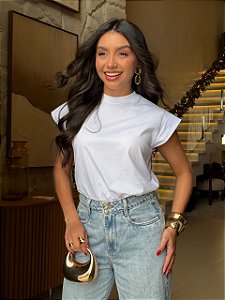 T-SHIRT MUSCLE TEE - BRANCO