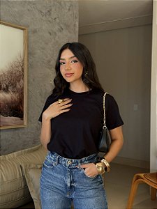 T-SHIRT LISA - PRETO