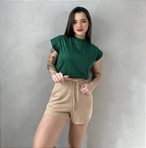 T-SHIRT MUSCLE TEE - VERDE INTENSO