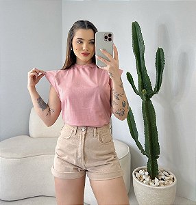 T-SHIRT MUSCLE TEE - ROSA BLOOM