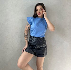 T-SHIRT MUSCLE TEE - AZUL DENIM