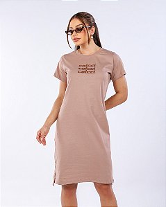 VESTIDO DRESS COLCCI COLCCI COLCCI - MOCACCINO