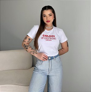 T-SHIRT COLCCI STATION - BRANCO