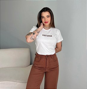 T-SHIRT VIRTUOSA - OFF WHITE