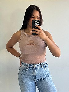 CROPPED RIBANA COLCCI - MOCACCINO