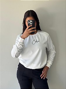 MOLETOM COLCCI - OFF WHITE