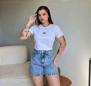 T-SHIRT ALO - BRANCO