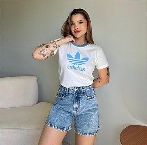 T-SHIRT ADIDAS (AZUL) - OFF WHITE