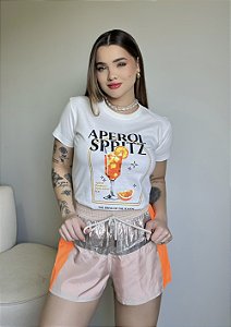 T-SHIRT APEROL SPRITZ - OFF WHITE