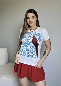 T-SHIRT ARARA IPANEMA - OFF WHITE
