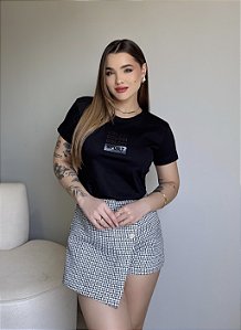 T-SHIRT COLCCI COLCCI COLCCI SPORT RELEVO - PRETO