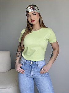 T-SHIRT LISA - VERDE CREAM