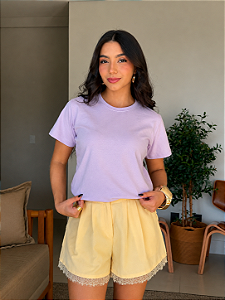 T-SHIRT LISA - LILAS